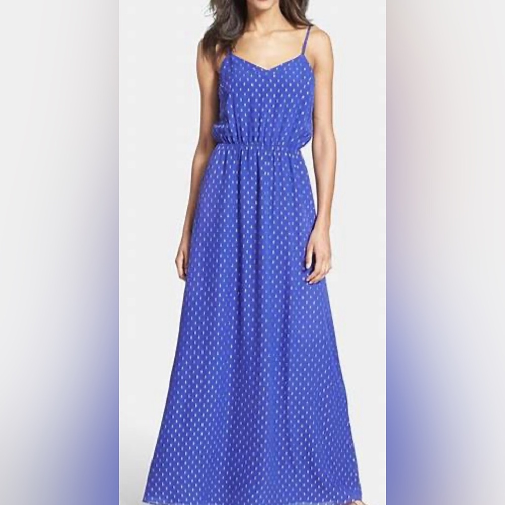 Lilly Pulitzer Deanna Metallic Maxi Dress